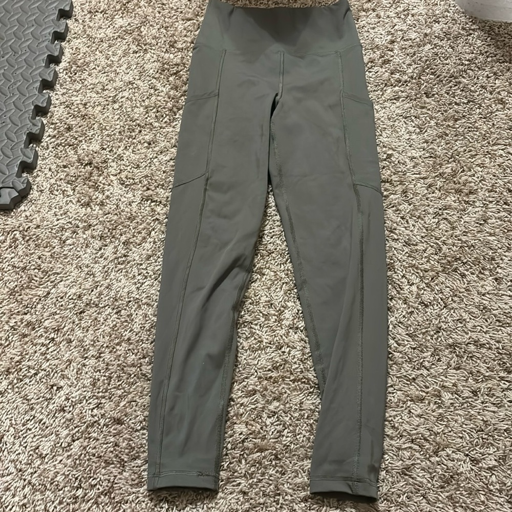 Army Green American Eagle The Everything Pocket Leggings